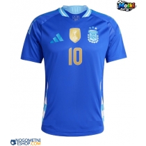 Moški Nogometni dresi Argentina Lionel Messi #10 Gostujoči Copa America 2024 Kratek Rokav